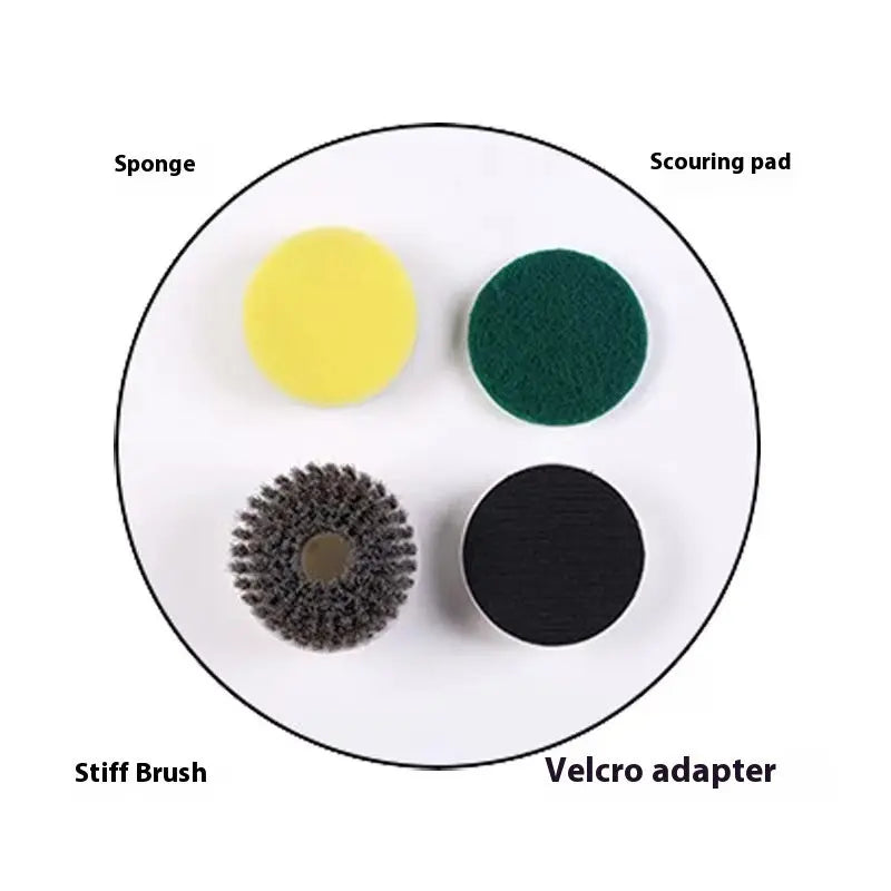 Multifunctional Smart Electric Cleaning Brush – Display & Household Use