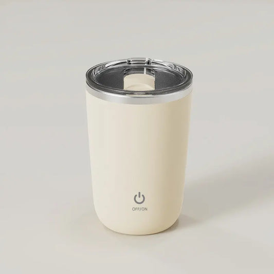 350ml Self-Stirring Coffee Mug – Automatic Mixing Travel Cup