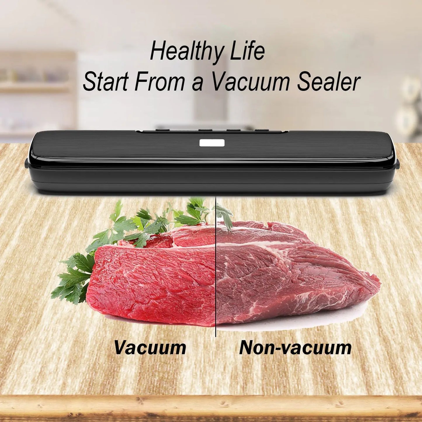 Household Vacuum Sealer – Kitchen Food Preservation & Storage