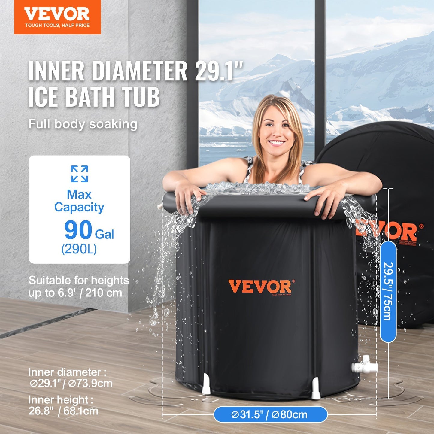 Ice Bath Tub For Athlete