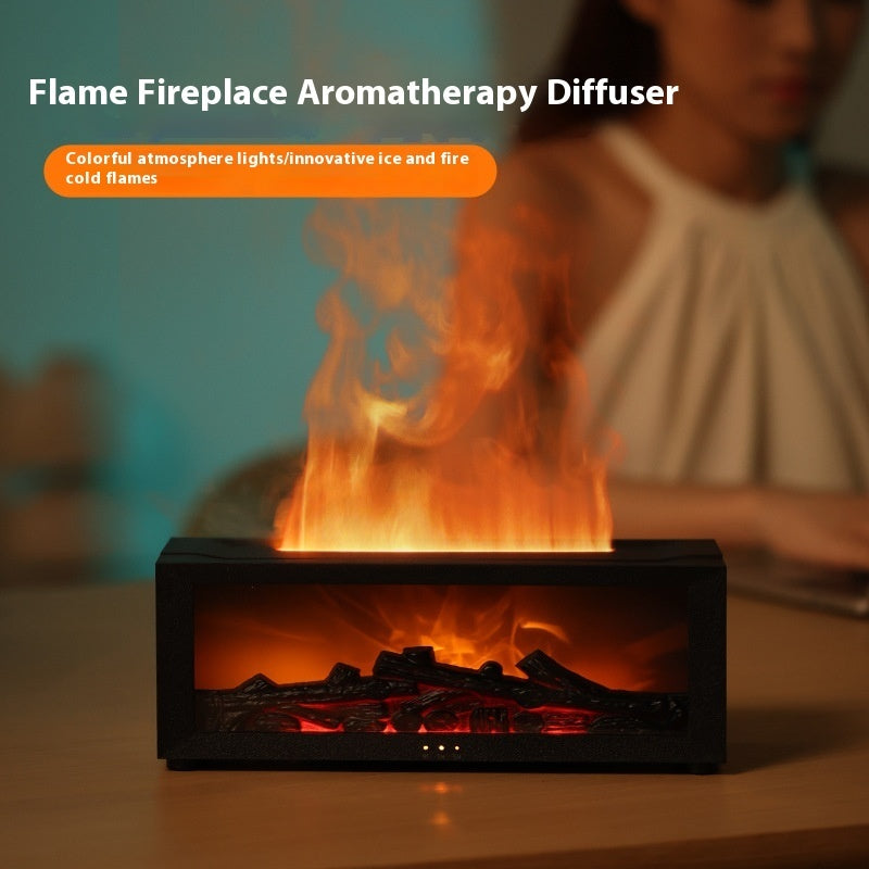 Flame Humidifier 3D Flame Fireplace Machine