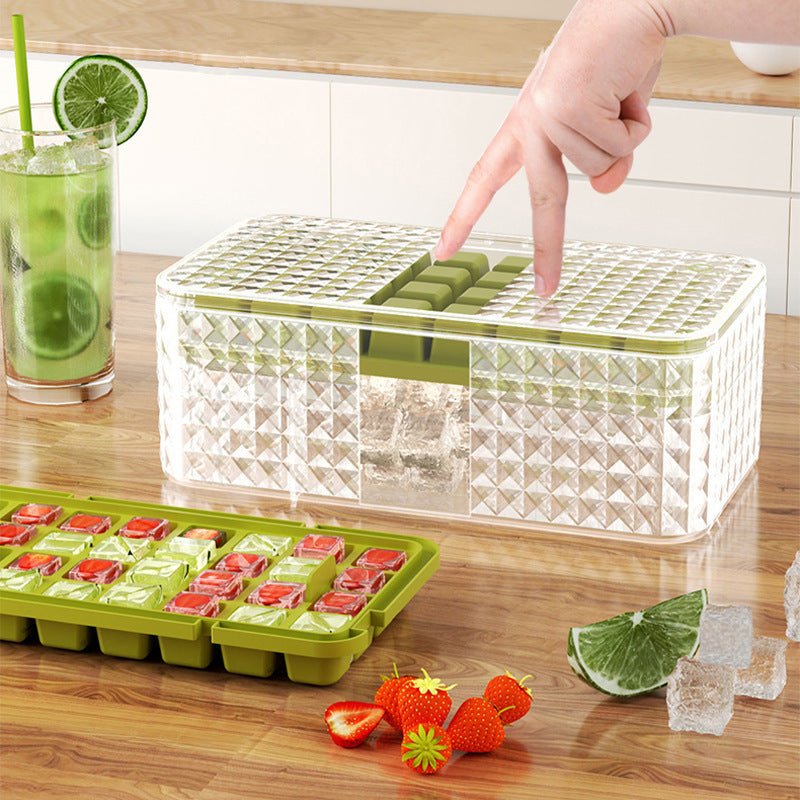 Square Silicone Ice Cube Tray