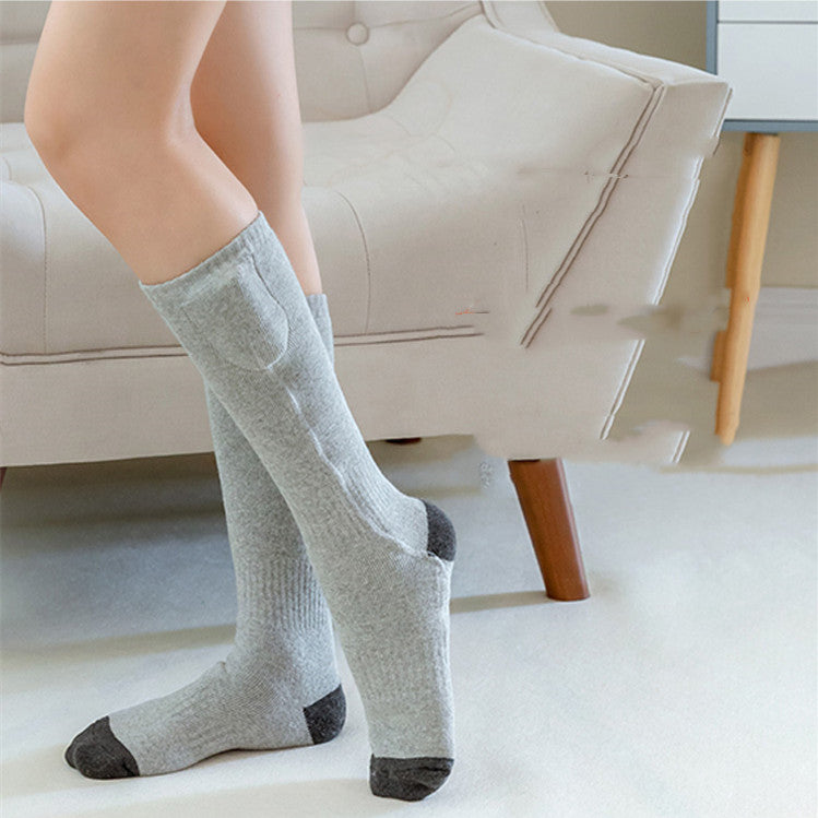 Unisex Foot Warmer Heated Ski Socks