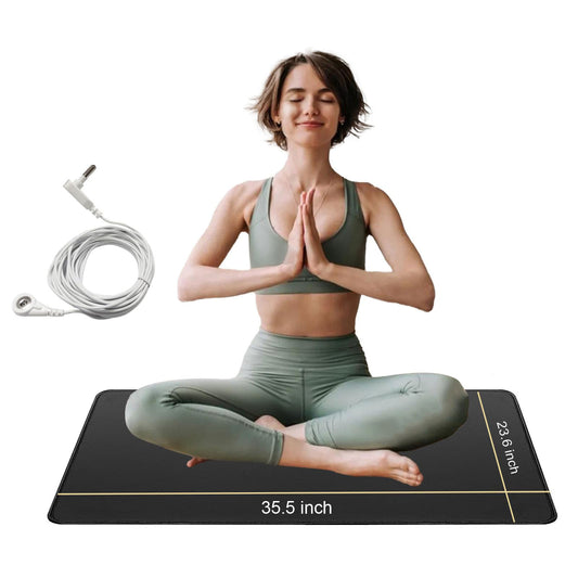 Grounding Conductive Leather Yoga Mat