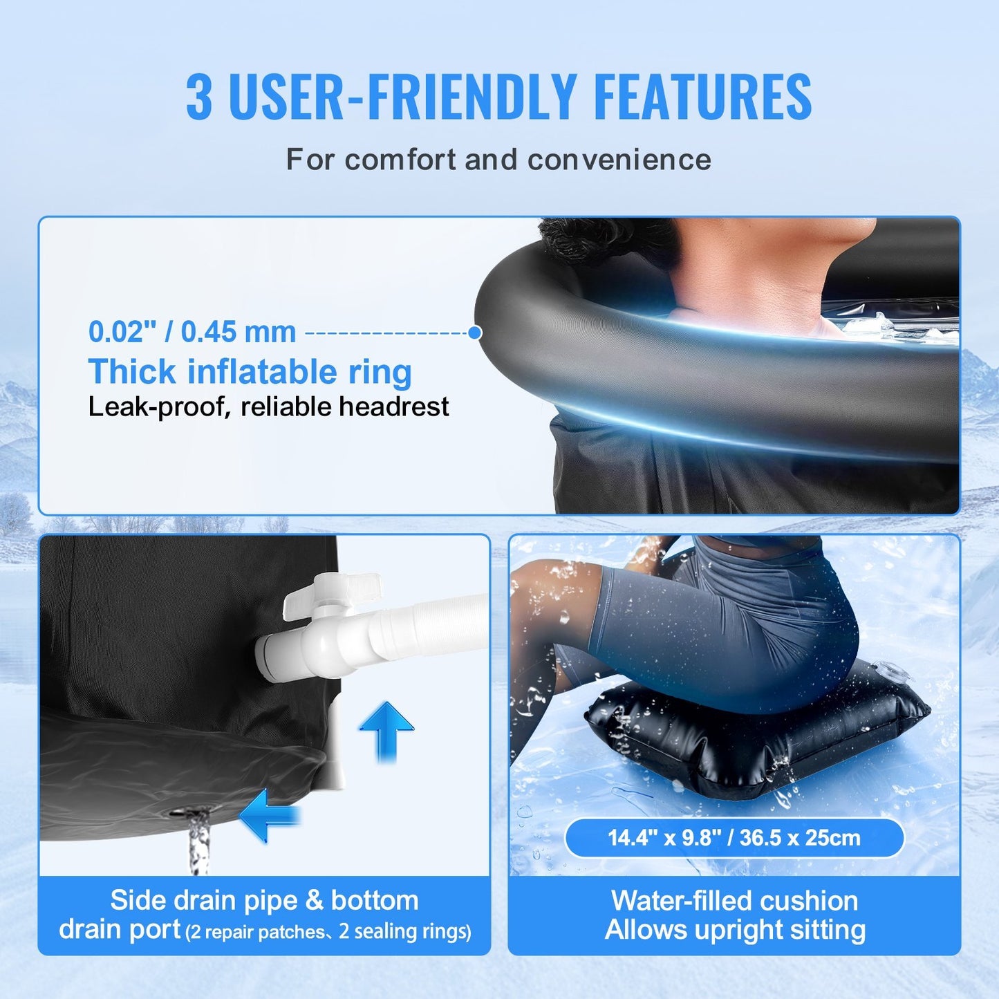 Ice Bath Tub For Athlete