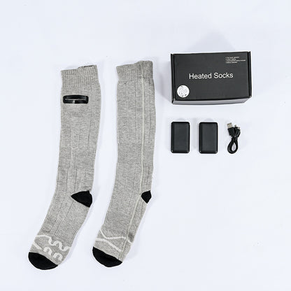 Unisex Foot Warmer Heated Ski Socks